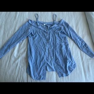 Treasure & Bond Blue Blouse Women’s Size Small - worn once